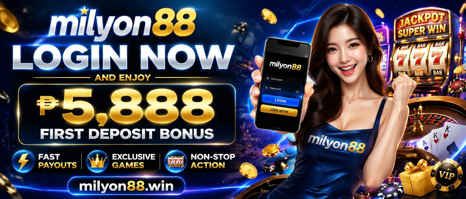 Milyon88.win Home | Online Casino Philippines with GCash, Maya, BDO & More 3 Live casino tables for Filipino players