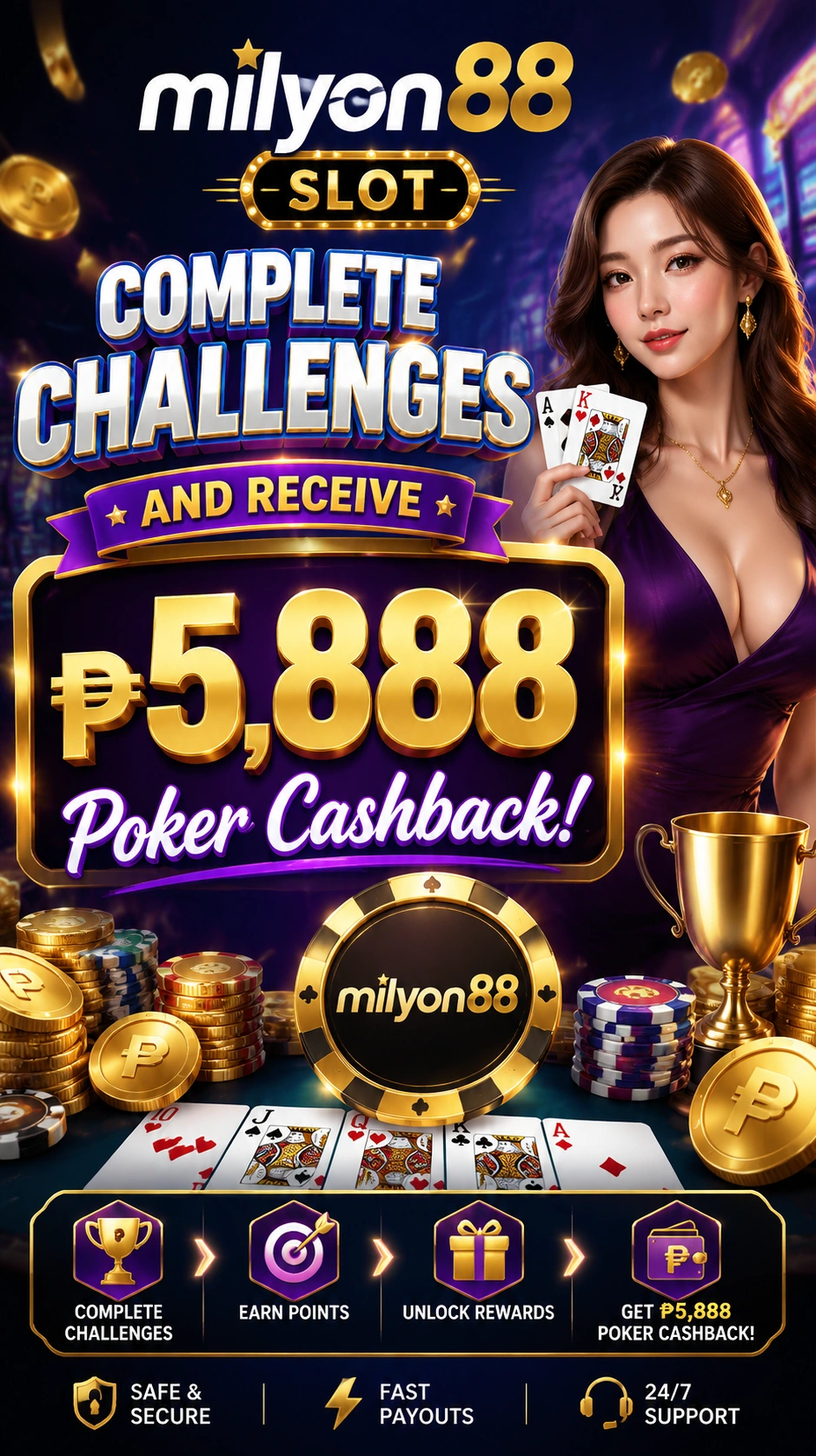 Poker table setup na mobile-friendly para sa Filipino players